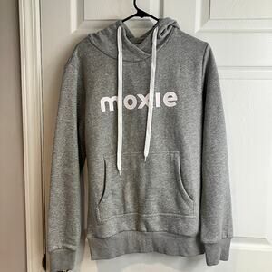 Moxie Gray Hooded Sweatshirt Men's Size S - Gray  Oversized NWOT